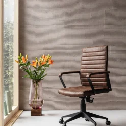 Fashion Bureaustoel Labora Bruin Kasten|Stoelen