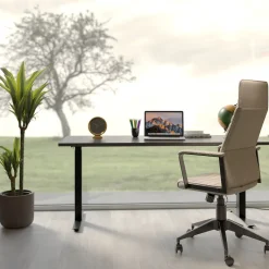 Best Bureaustoel Labora Hoog Pebble Kasten|Stoelen
