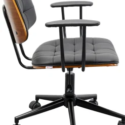 Shop Bureaustoel Nelly Black Kasten|Stoelen