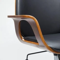Clearance Bureaustoel Patron Walnoot Kasten|Stoelen