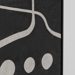 Hot Canvas Artistic Blacky 70x110cm Wanddecoratie|Kasten