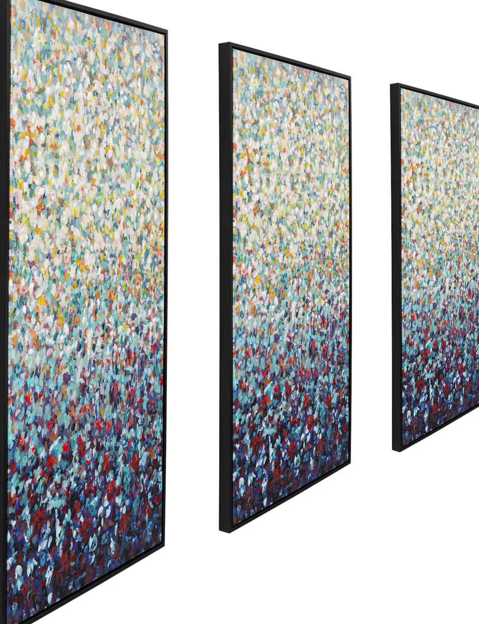 Outlet Canvas Konfetti (3/Set) 240x160cm Wanddecoratie|Kasten