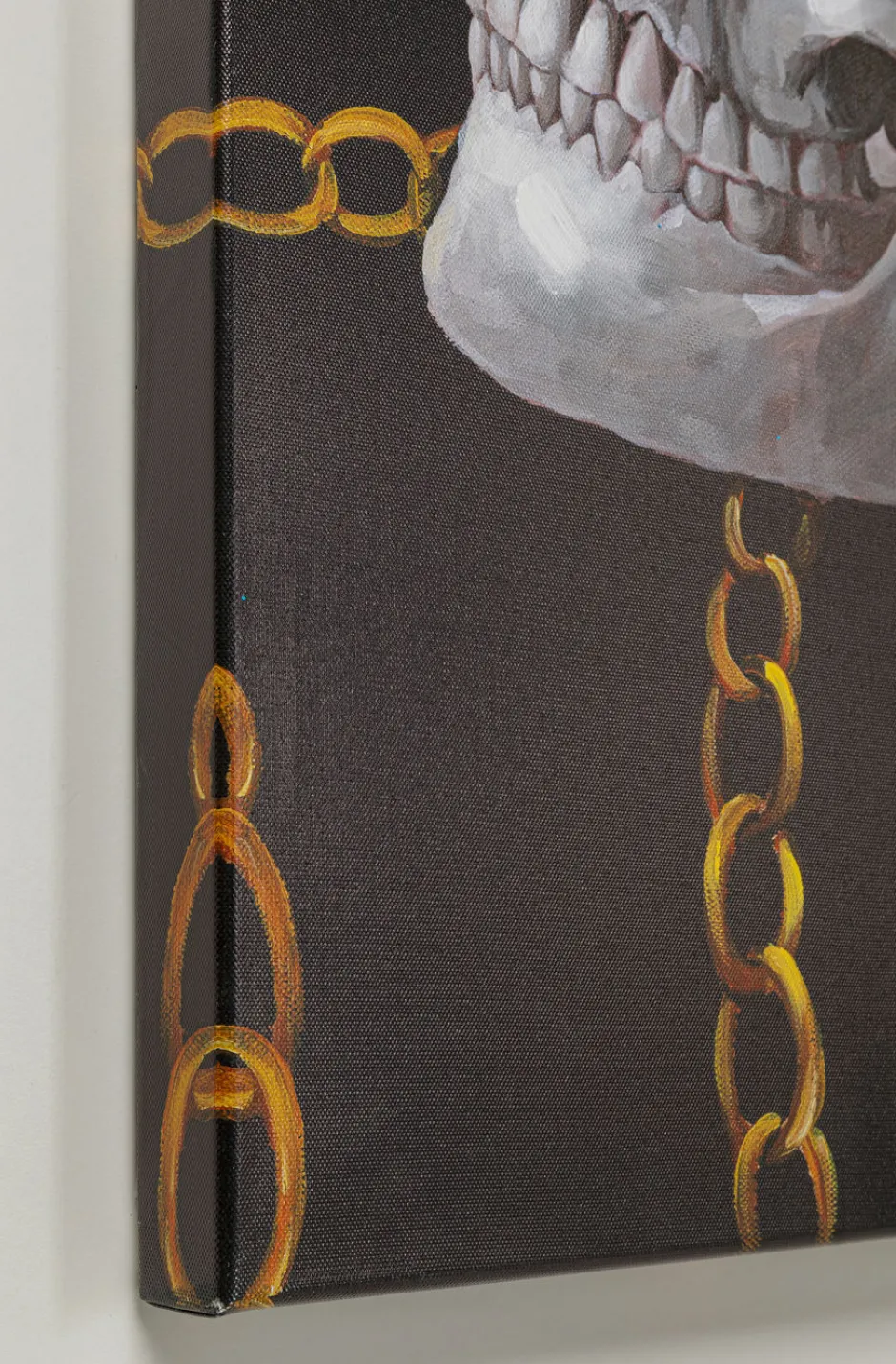 Online Canvas Skull Gang 90x120cm Wanddecoratie|Kasten