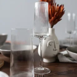 Outlet Champagneglas Riffle Servies & Tafelaccessoires|Kasten