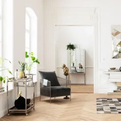 Clearance Console Brick Mirror Kasten|Lage Kasten & Dressoirs