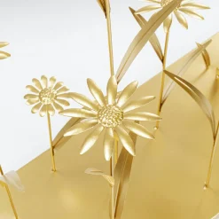 Hot Console Flower Meadow Goud 100cm Kasten|Lage Kasten & Dressoirs