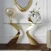 Hot Console Gloria Goud Kasten|Lage Kasten & Dressoirs