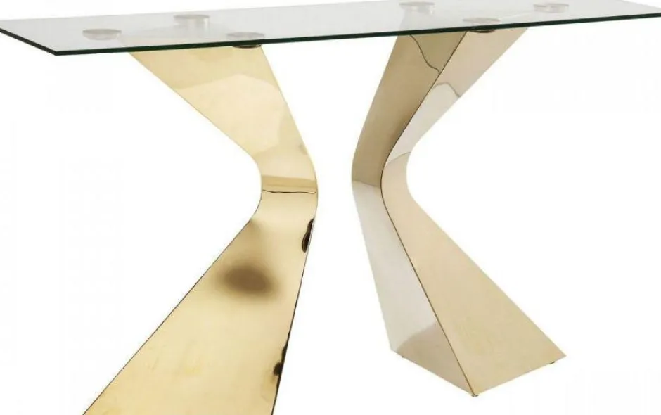 Hot Console Gloria Goud Kasten|Lage Kasten & Dressoirs
