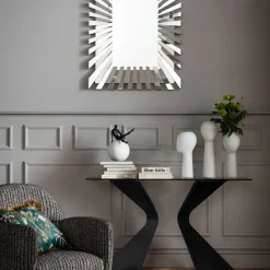 Discount Console Gloria Zwart 140x81cm Kasten|Lage Kasten & Dressoirs