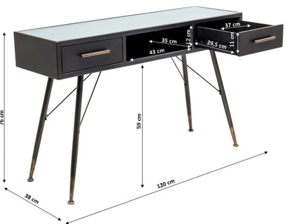 New Console La Gomera Kasten|Lage Kasten & Dressoirs