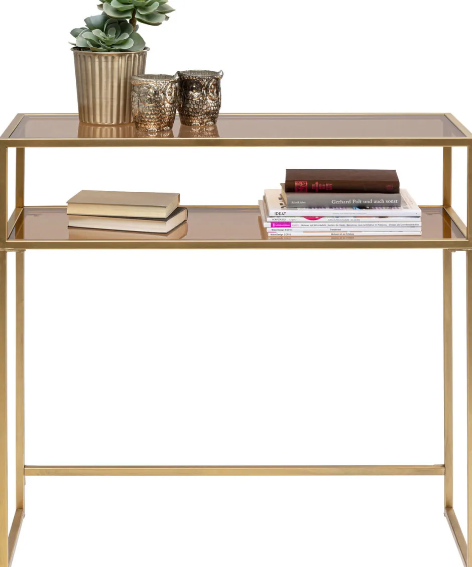 New Console Loft Goud 85x80cm Kasten|Lage Kasten & Dressoirs