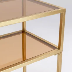 New Console Loft Goud 85x80cm Kasten|Lage Kasten & Dressoirs