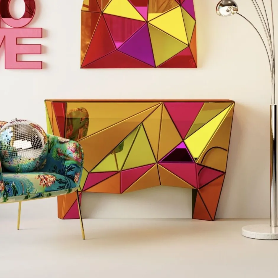 Fashion Console Prisma Colore 127cm Kasten|Lage Kasten & Dressoirs