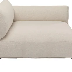 Store Corner Small Right Element Chiara Cream 76cm Kasten|Banken