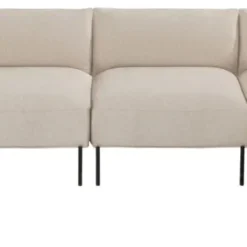 Store Corner Small Right Element Chiara Cream 76cm Kasten|Banken