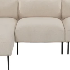 Store Corner Small Right Element Chiara Cream 76cm Kasten|Banken