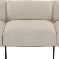 Store Corner Small Right Element Chiara Cream 76cm Kasten|Banken