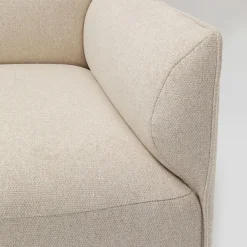 Store Corner Small Right Element Chiara Cream 76cm Kasten|Banken
