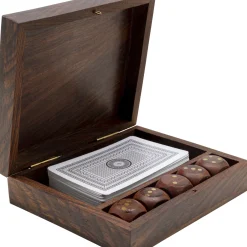 Store Deco Card Box Gamble Wood (7/part) Kasten|Tuinmeubelen
