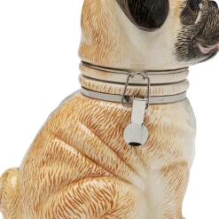 Store Deco Pot Pug 18cm Tuinmeubelen