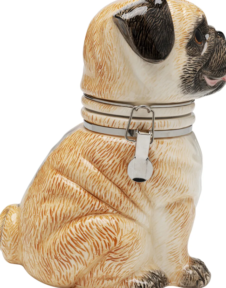 Store Deco Pot Pug 18cm Tuinmeubelen