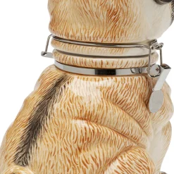 Store Deco Pot Pug 18cm Tuinmeubelen