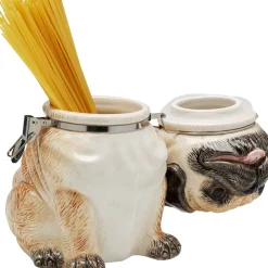 Store Deco Pot Pug 18cm Tuinmeubelen
