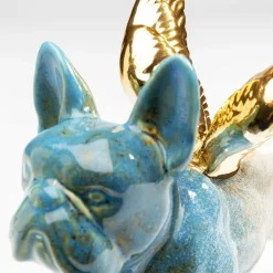 Clearance Decofiguur Angel Wings Dog Assorted Opbergers|Woondecoratie