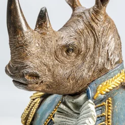 New Decofiguur Angry Sir Rhino Opbergers|Woondecoratie