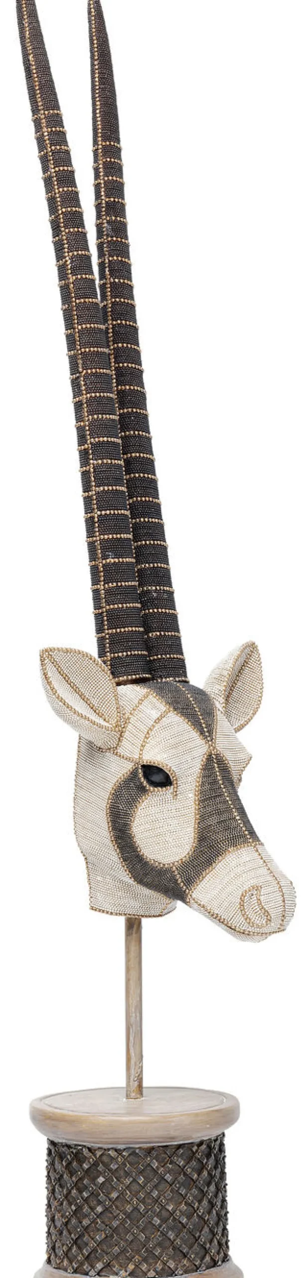 Cheap Decofiguur Antilope Head Pearls 124cm Opbergers|Woondecoratie