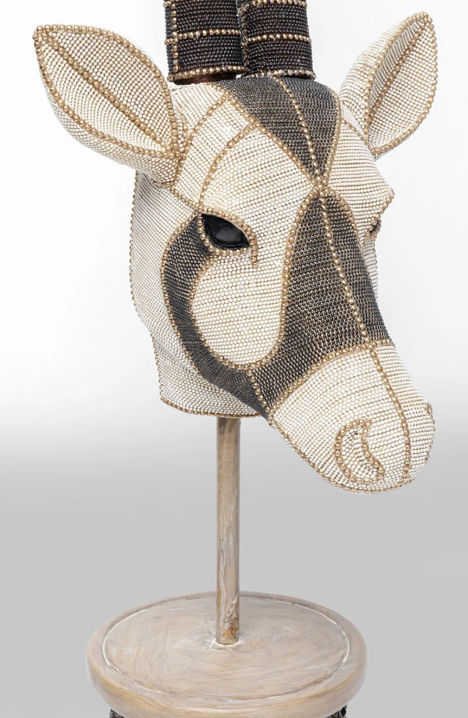 Cheap Decofiguur Antilope Head Pearls 124cm Opbergers|Woondecoratie