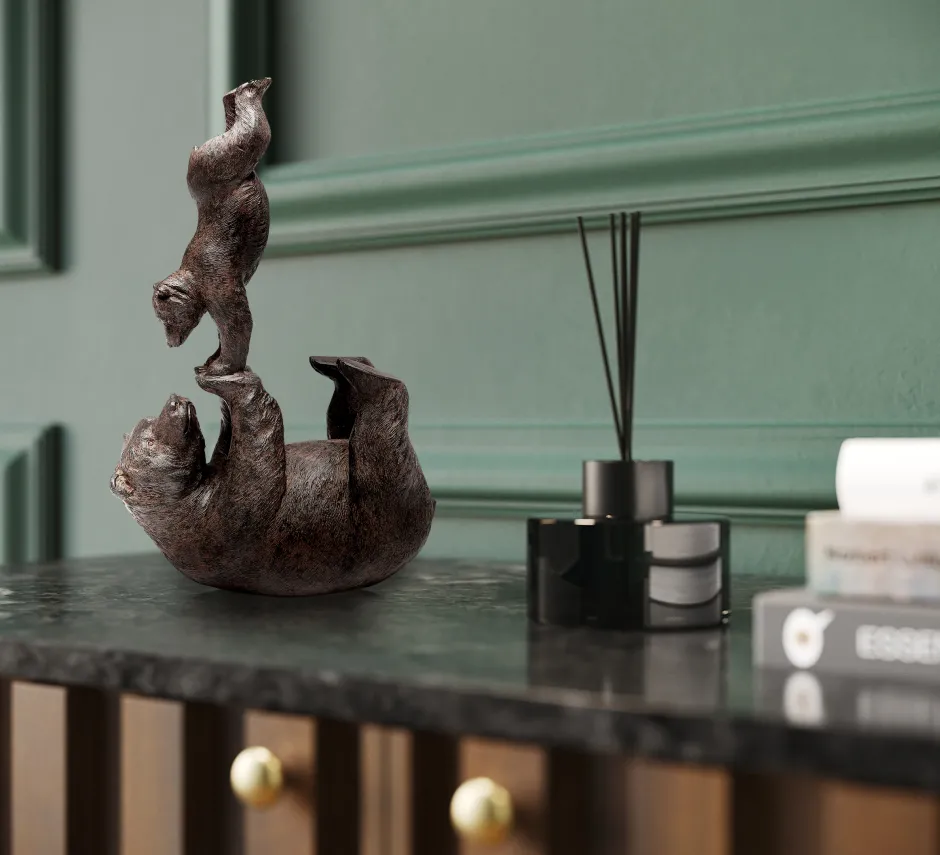 Cheap Decofiguur Artistic Bears Handstand Opbergers|Woondecoratie