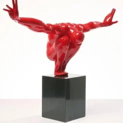 Cheap Decofiguur Atleet Rood Opbergers|Woondecoratie