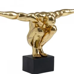Online Decofiguur Atleet XL Goud Opbergers|Woondecoratie