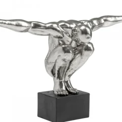 Cheap Decofiguur Atleet XL Zilver Opbergers|Woondecoratie