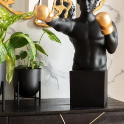 Store Decofiguur Balboa Woondecoratie|Kasten
