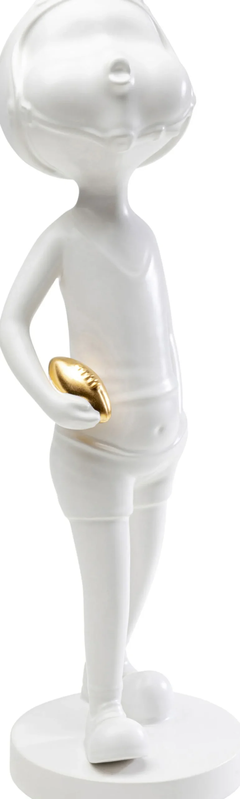 Discount Decofiguur Ball Girl White 41cm Opbergers|Woondecoratie
