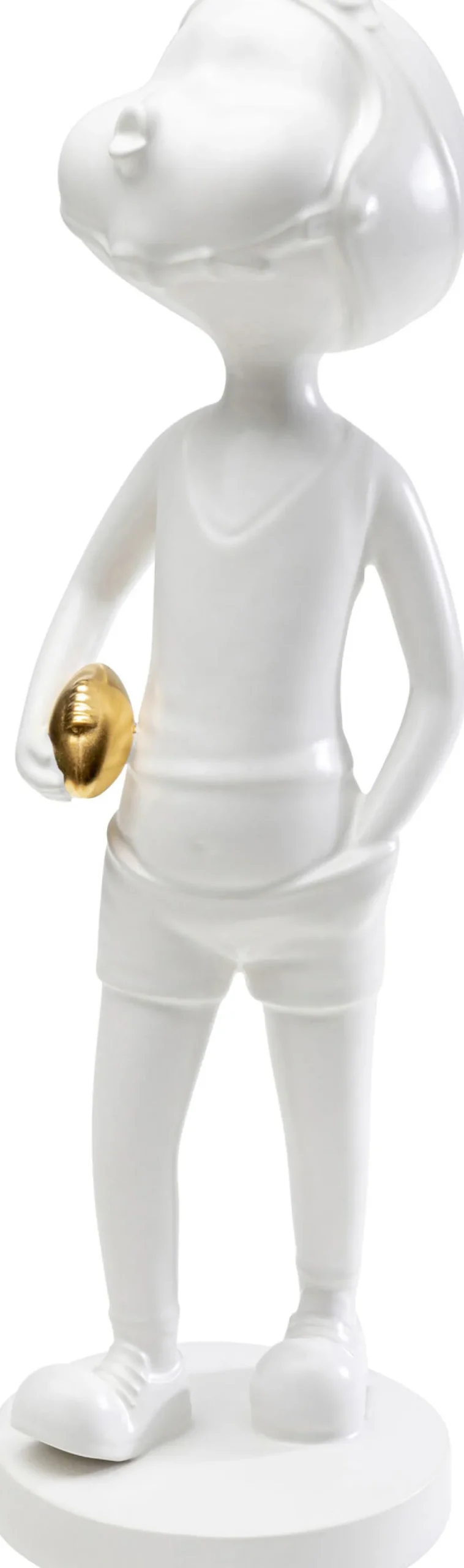 Discount Decofiguur Ball Girl White 41cm Opbergers|Woondecoratie
