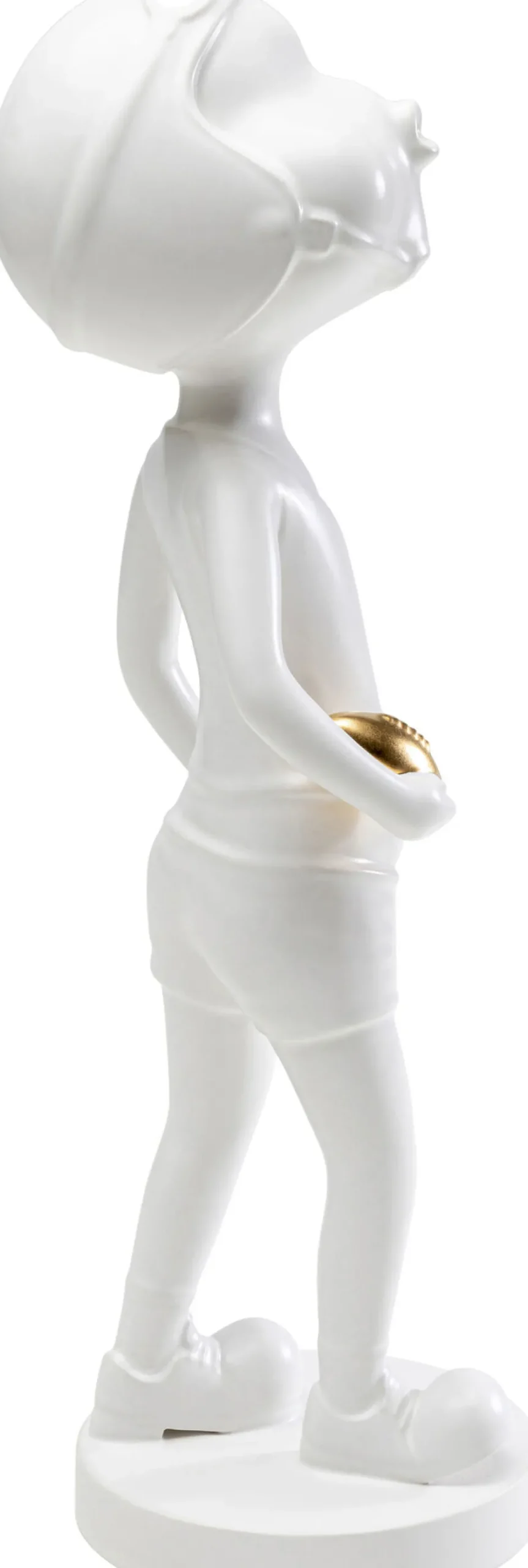 Discount Decofiguur Ball Girl White 41cm Opbergers|Woondecoratie