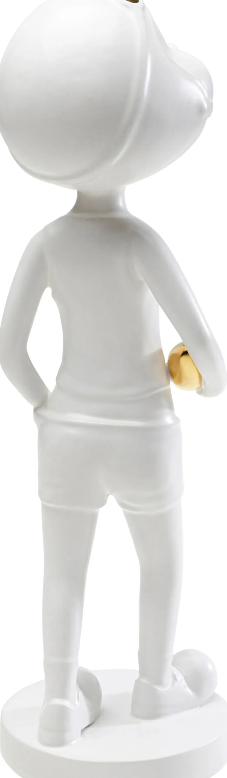 Discount Decofiguur Ball Girl White 41cm Opbergers|Woondecoratie