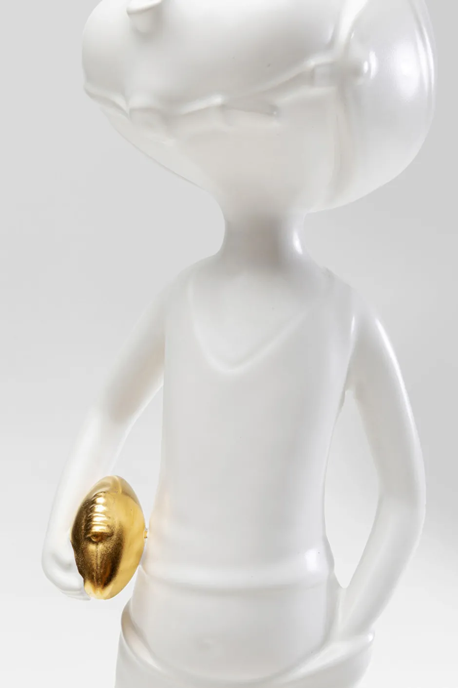 Discount Decofiguur Ball Girl White 41cm Opbergers|Woondecoratie
