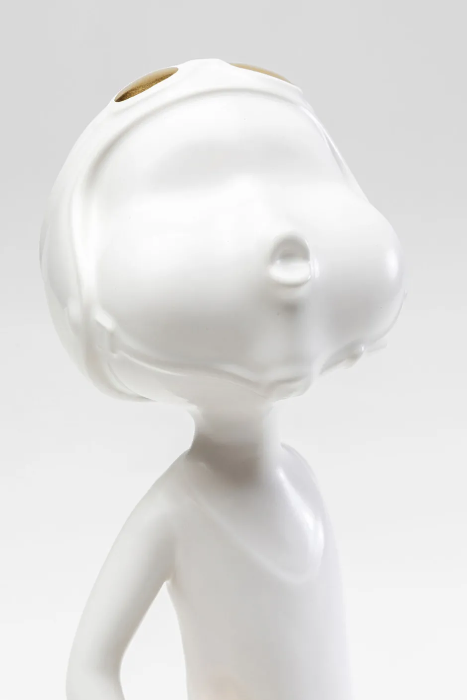 Discount Decofiguur Ball Girl White 41cm Opbergers|Woondecoratie