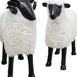 Outlet Decofiguur Bathilde Ram White 78cm Opbergers|Kasten