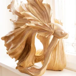 Shop Decofiguur Betta Fish Goud Opbergers|Woondecoratie