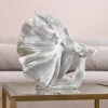 Online Decofiguur Betta Fish Zilver Klein Opbergers|Woondecoratie