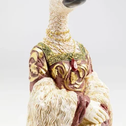Discount Decofiguur Bird Lady Duck White 31cm Opbergers|Woondecoratie