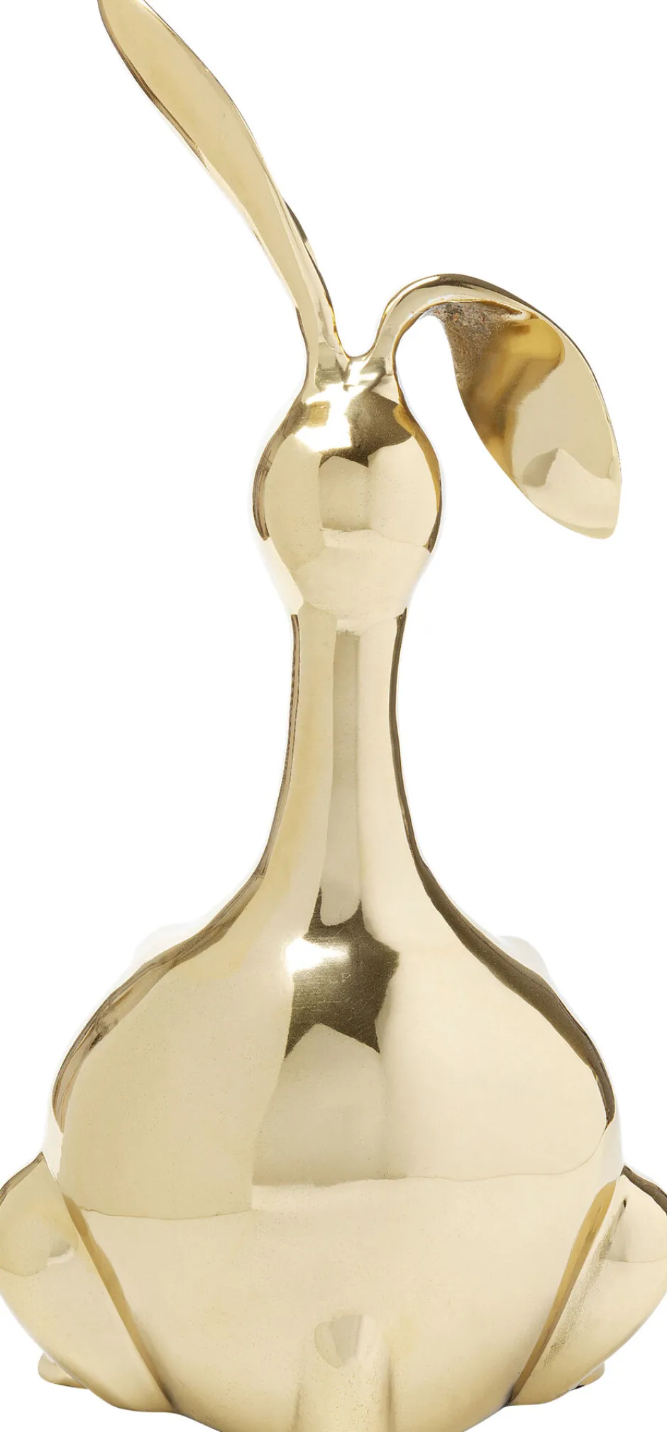 Fashion Decofiguur Bunny Gold 37cm Opbergers|Woondecoratie