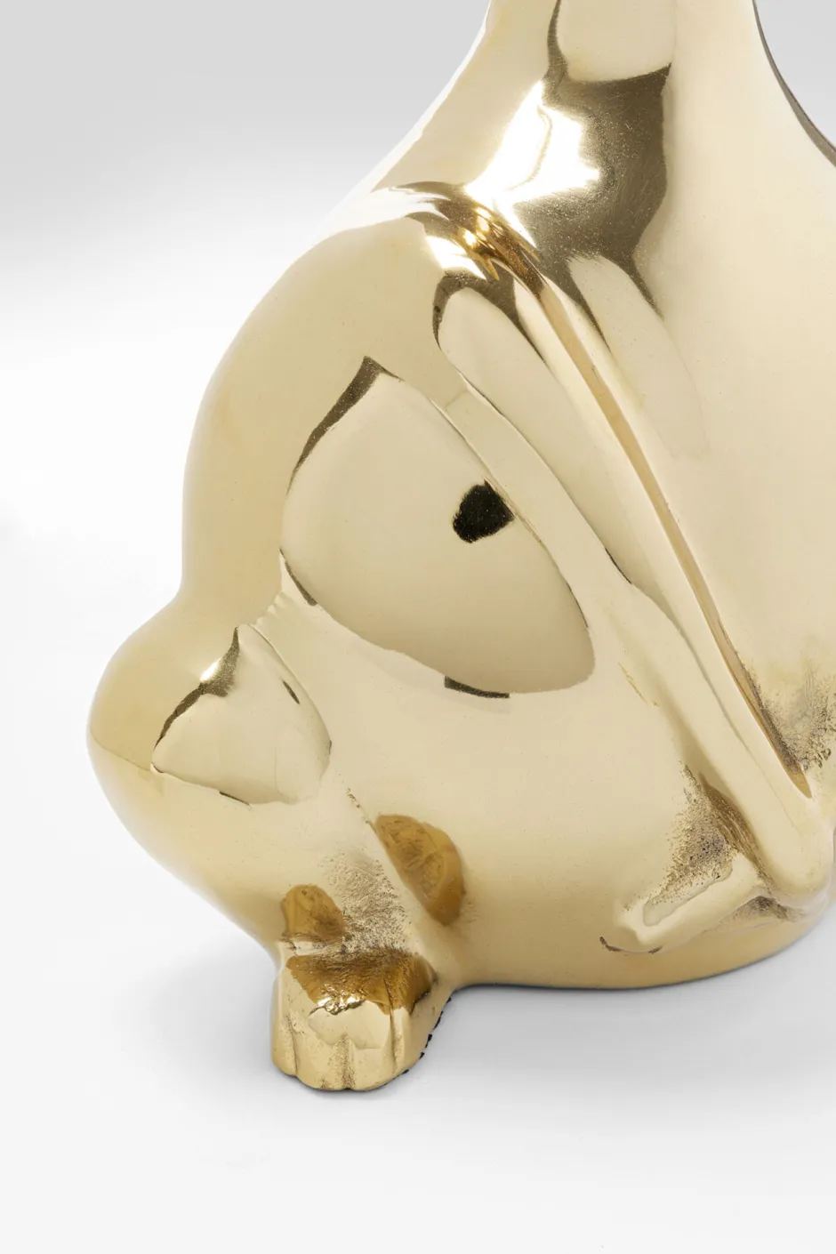 Fashion Decofiguur Bunny Gold 37cm Opbergers|Woondecoratie