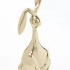 Best Decofiguur Bunny Gold 52cm Opbergers|Kasten
