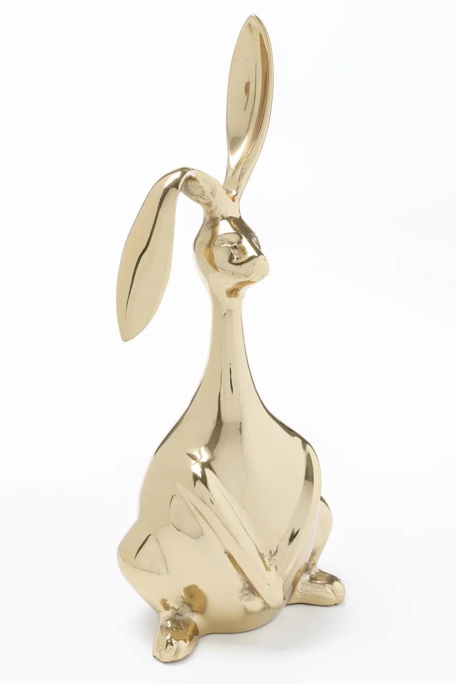 Best Decofiguur Bunny Gold 52cm Opbergers|Kasten